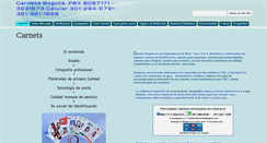 Desktop Screenshot of carnetsbogota.com